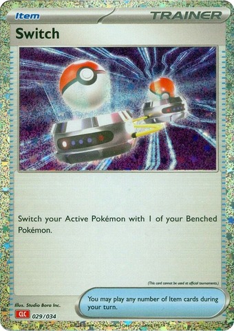 Switch (CLC)  -029/034 -  Trading Card Game Classic